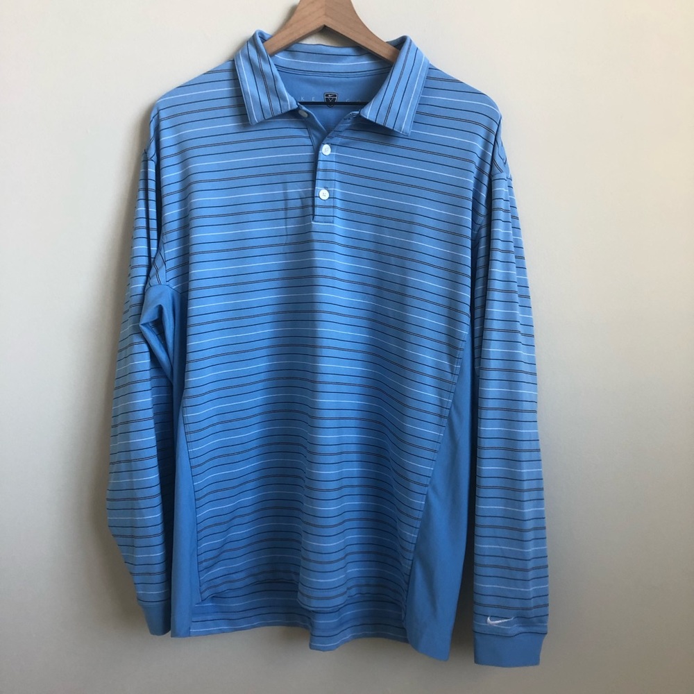 Nike Long-sleeve Golf Polo - Large